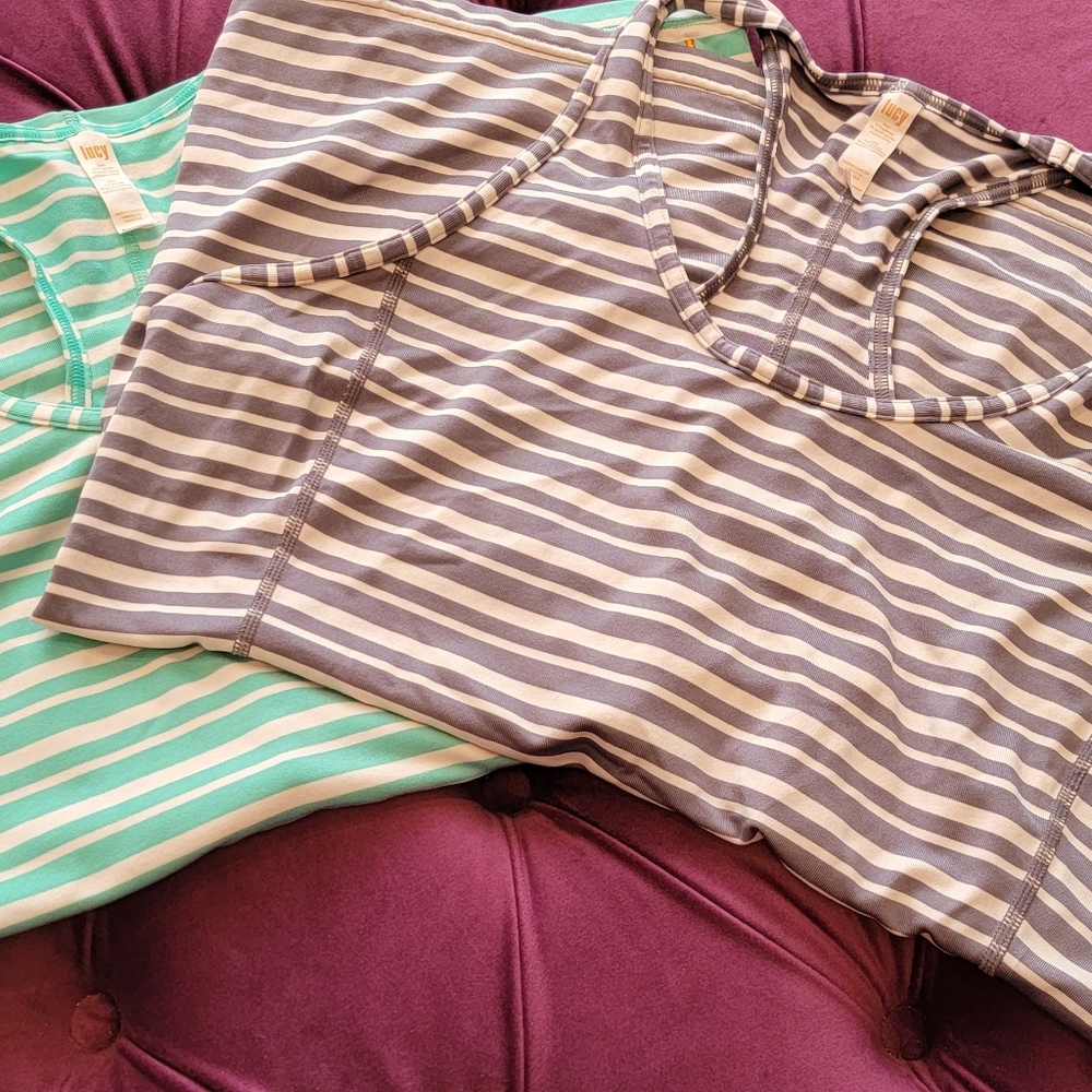 Lot of 2 Lucy racerback tanks